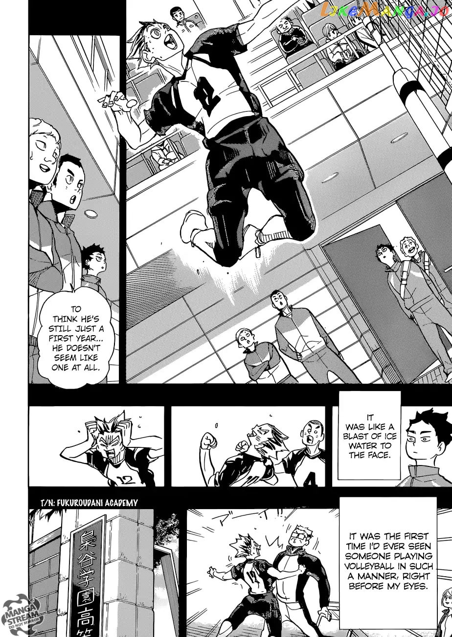 Haikyuu!!, Chapter 331 image 03